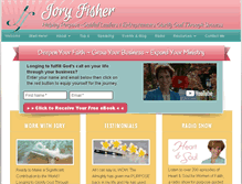 Tablet Screenshot of joryfisher.com